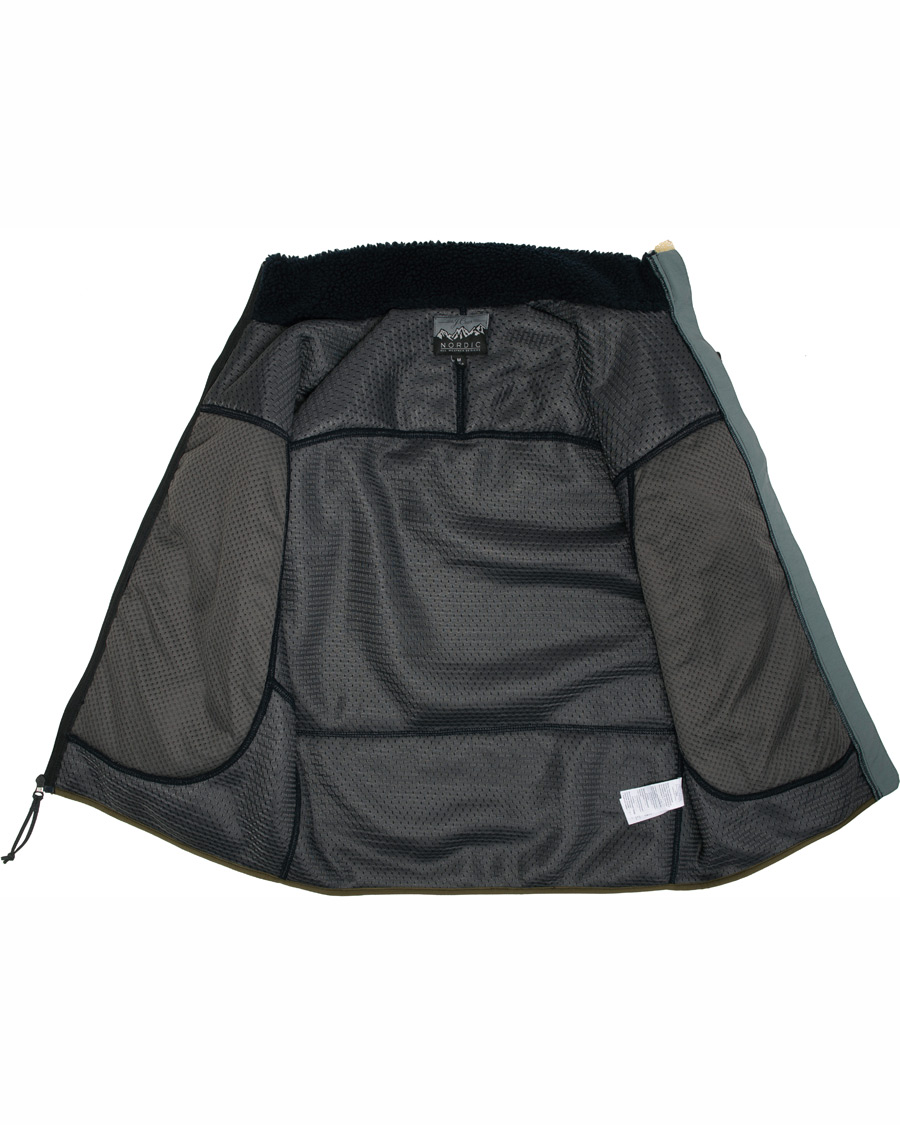 Hombres | Abrigos y chaquetas | J.Crew | 8mm Pile Sherpa Full Zip Jacket Darkest Indigo