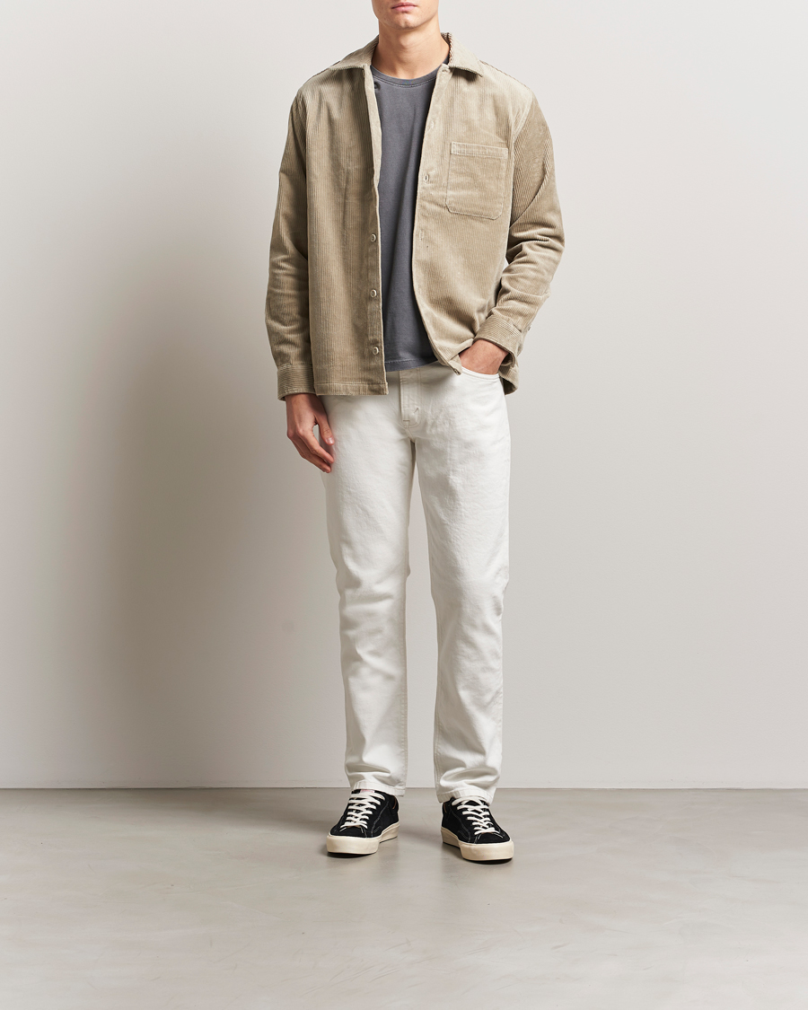 Hombres | Vaqueros | Jeanerica | TM005 Tapered Jeans Natural White
