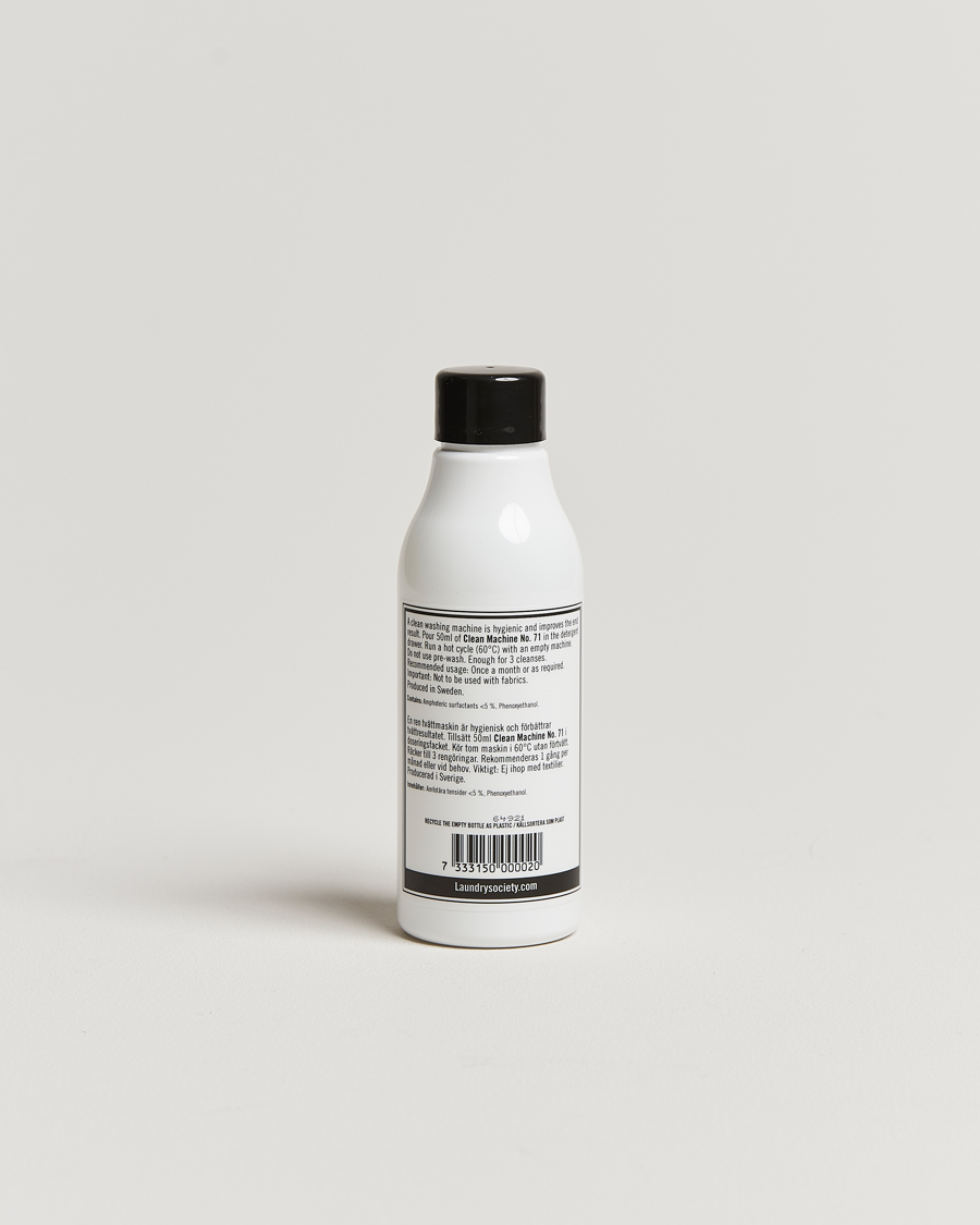 Hombres | Cuidado de prendas | Laundry Society | Clean Machine No 71