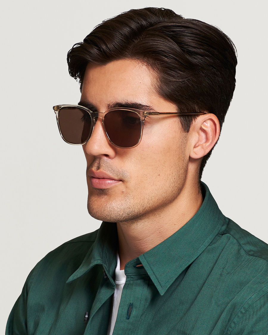 Hombres |  | Gucci | GG0547SK Sunglasses Brown/Brown