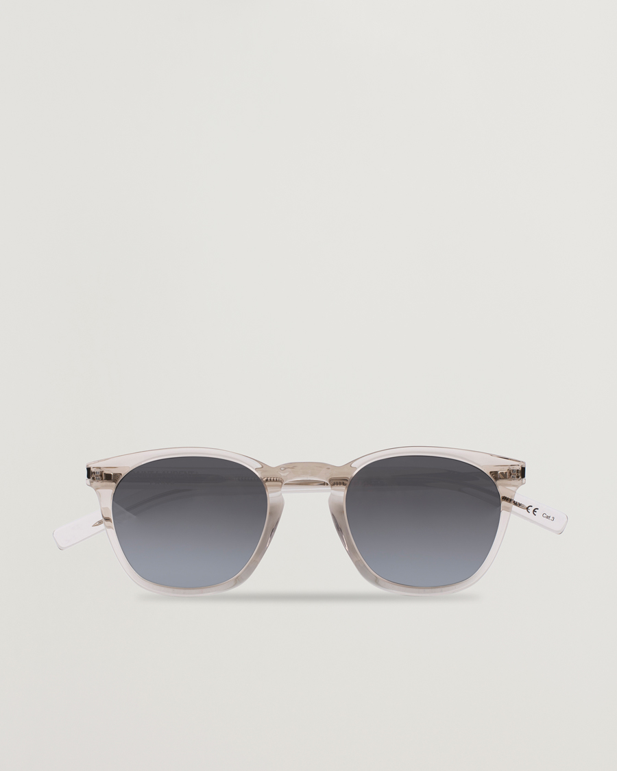 Hombres | Gafas de sol | Saint Laurent | SL 28 Sunglasses Beige/Silver