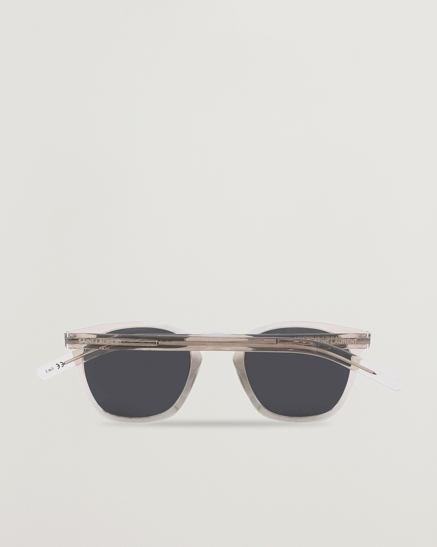 Hombres | Gafas de sol | Saint Laurent | SL 28 Sunglasses Beige/Silver