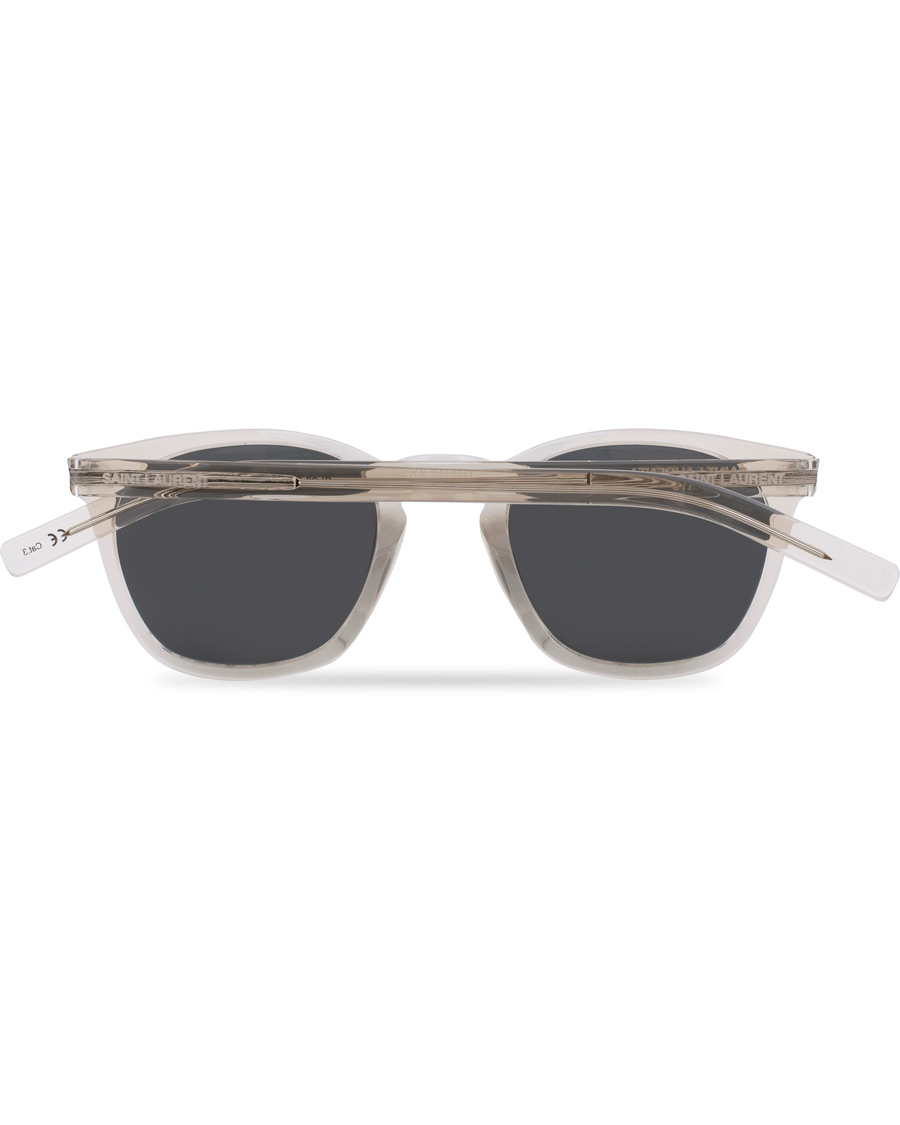 Hombres | Gafas de sol | Saint Laurent | SL 28 Sunglasses Beige/Silver