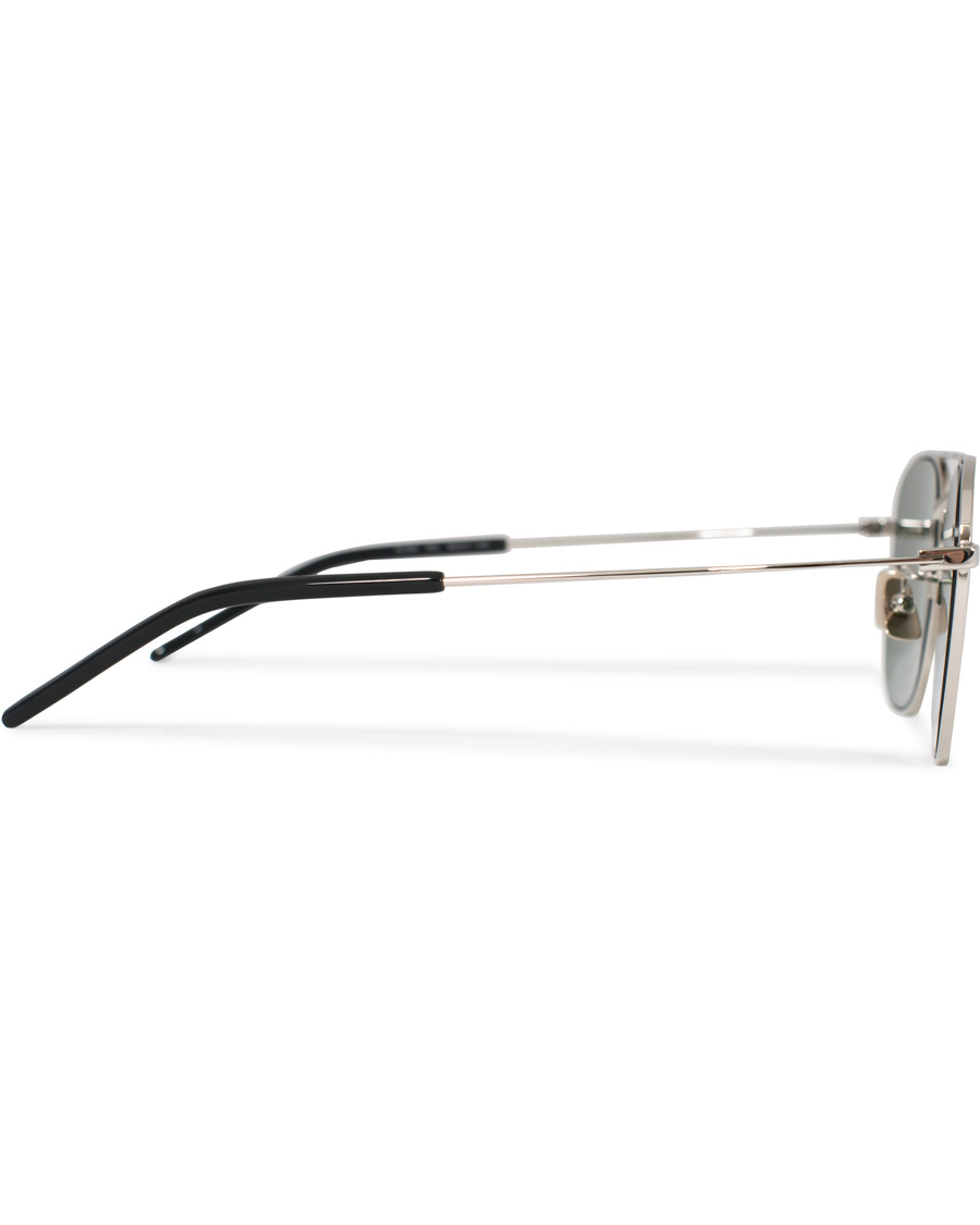 Hombres | Saint Laurent SL 309 Sunglasses Silver/Green | Saint Laurent | SL 309 Sunglasses Silver/Green