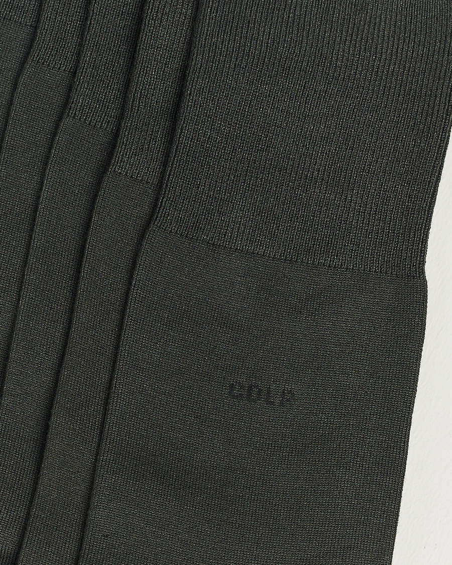 Hombres | New Nordics | CDLP | 5-Pack Bamboo Socks Charcoal Grey