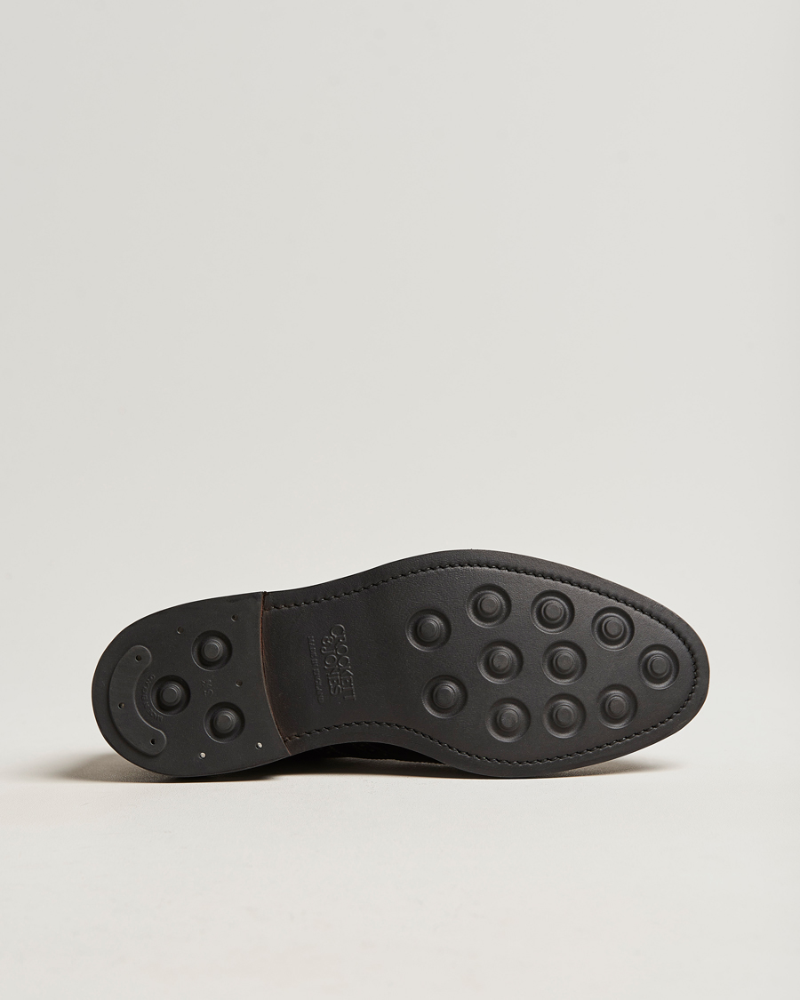 Hombres | Zapatos brogues | Crockett & Jones | Pembroke Derbys Black Calf