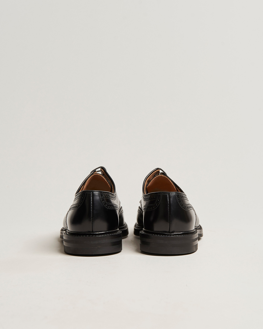 Hombres | Zapatos brogues | Crockett & Jones | Pembroke Derbys Black Calf