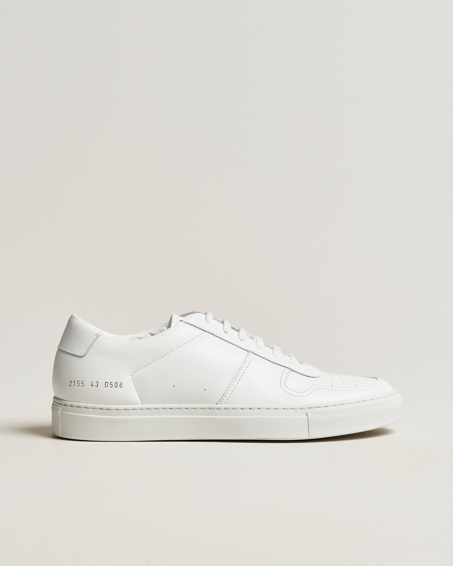Hombres | Zapatillas | Common Projects | B Ball Leather Sneaker White