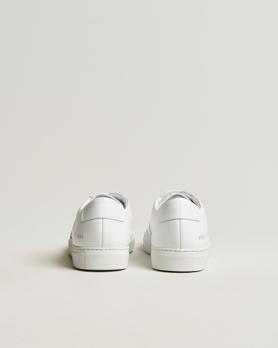 Hombres | Zapatillas | Common Projects | B Ball Leather Sneaker White