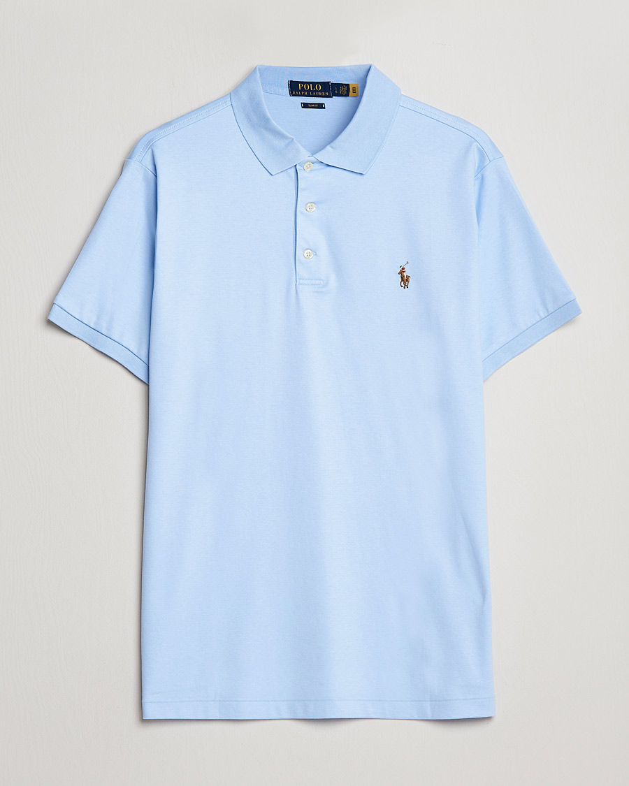 Hombres | Polos | Polo Ralph Lauren | Slim Fit Pima Cotton Polo Office Blue