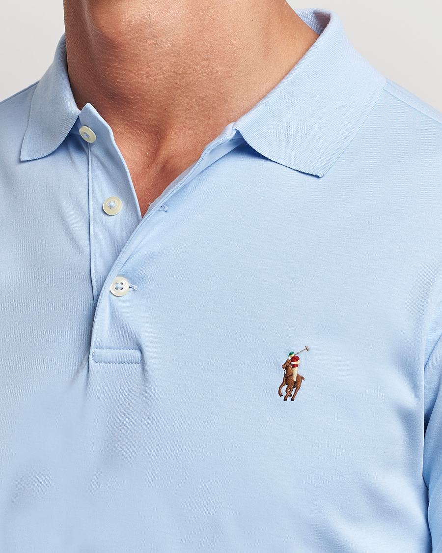 Hombres | Polos | Polo Ralph Lauren | Slim Fit Pima Cotton Polo Office Blue