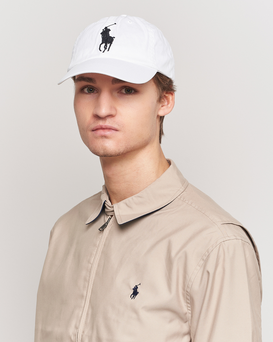 Hombres | Sombreros y gorras | Polo Ralph Lauren | Big Pony Cap White