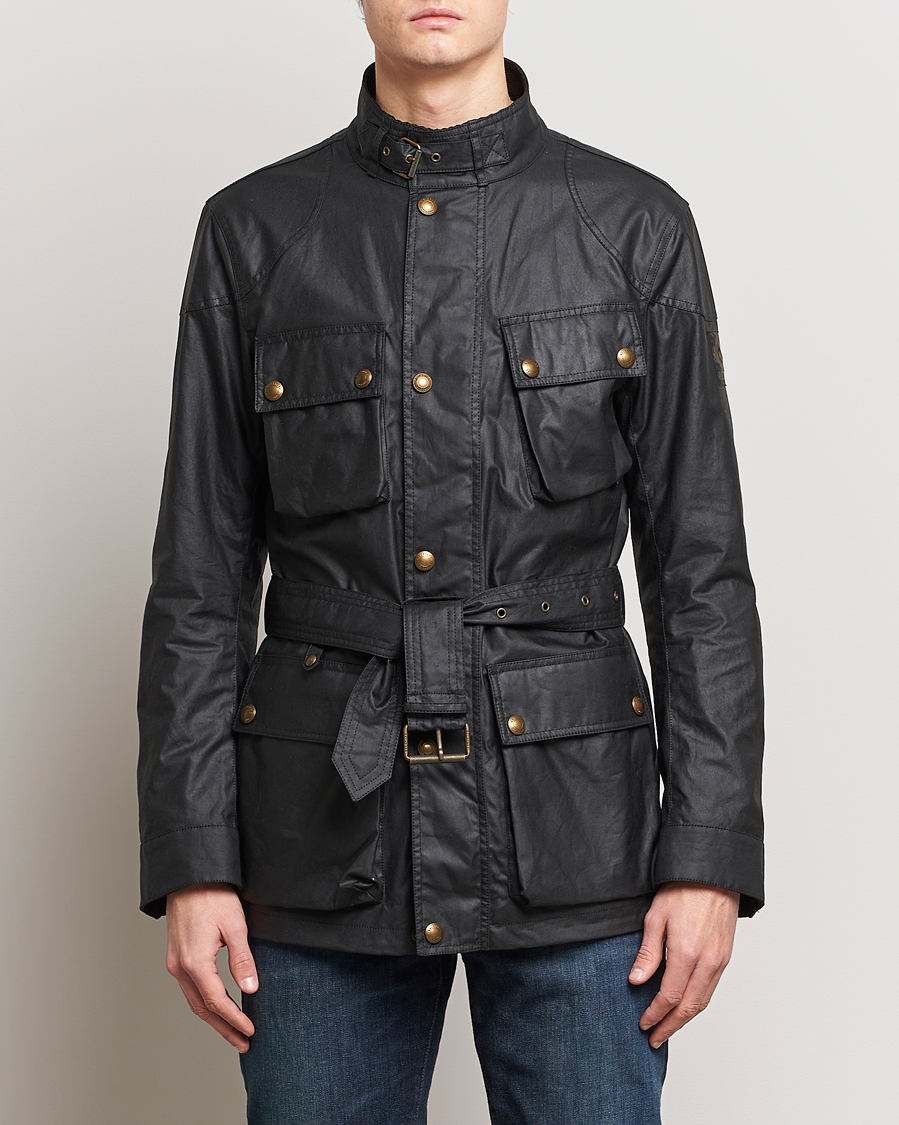 Hombres | Abrigos y chaquetas | Belstaff | Trialmaster Waxed Jacket Black