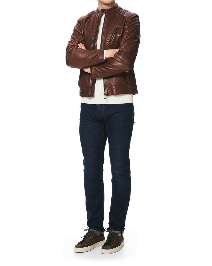 Hombres | Abrigos y chaquetas | Belstaff | V Racer 2.0 Leather Jacket Light Brown