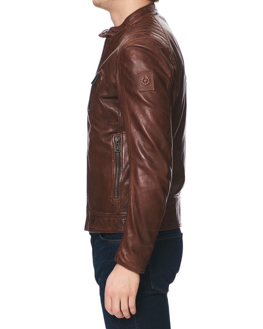 Hombres | Abrigos y chaquetas | Belstaff | V Racer 2.0 Leather Jacket Light Brown