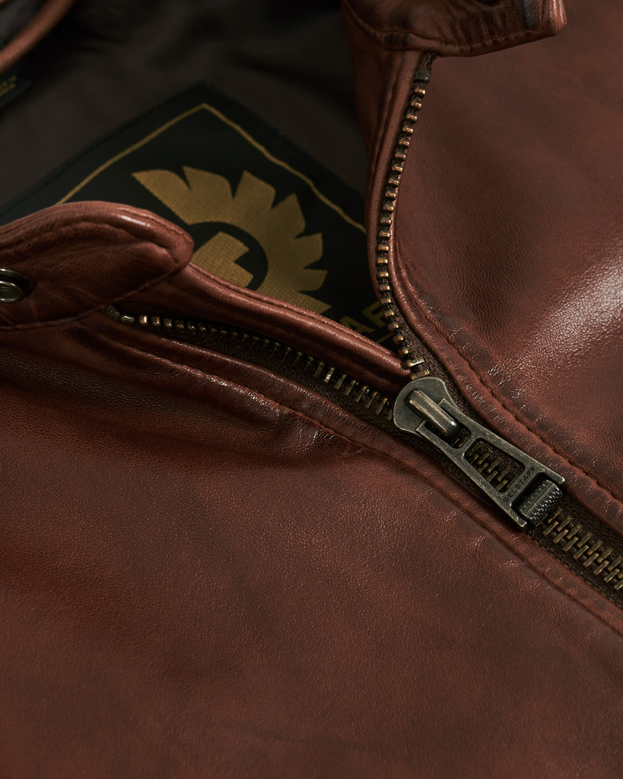 Hombres | Abrigos y chaquetas | Belstaff | V Racer 2.0 Leather Jacket Light Brown