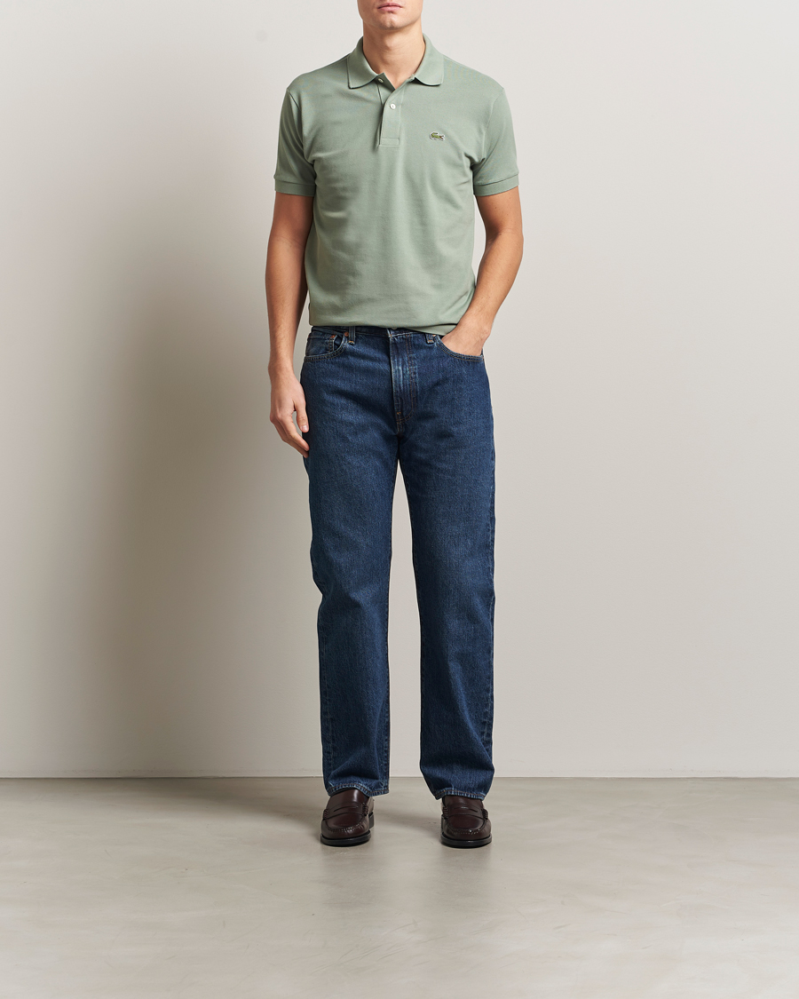 Hombres | Polos | Lacoste | Original Polo Piké Thyme Green