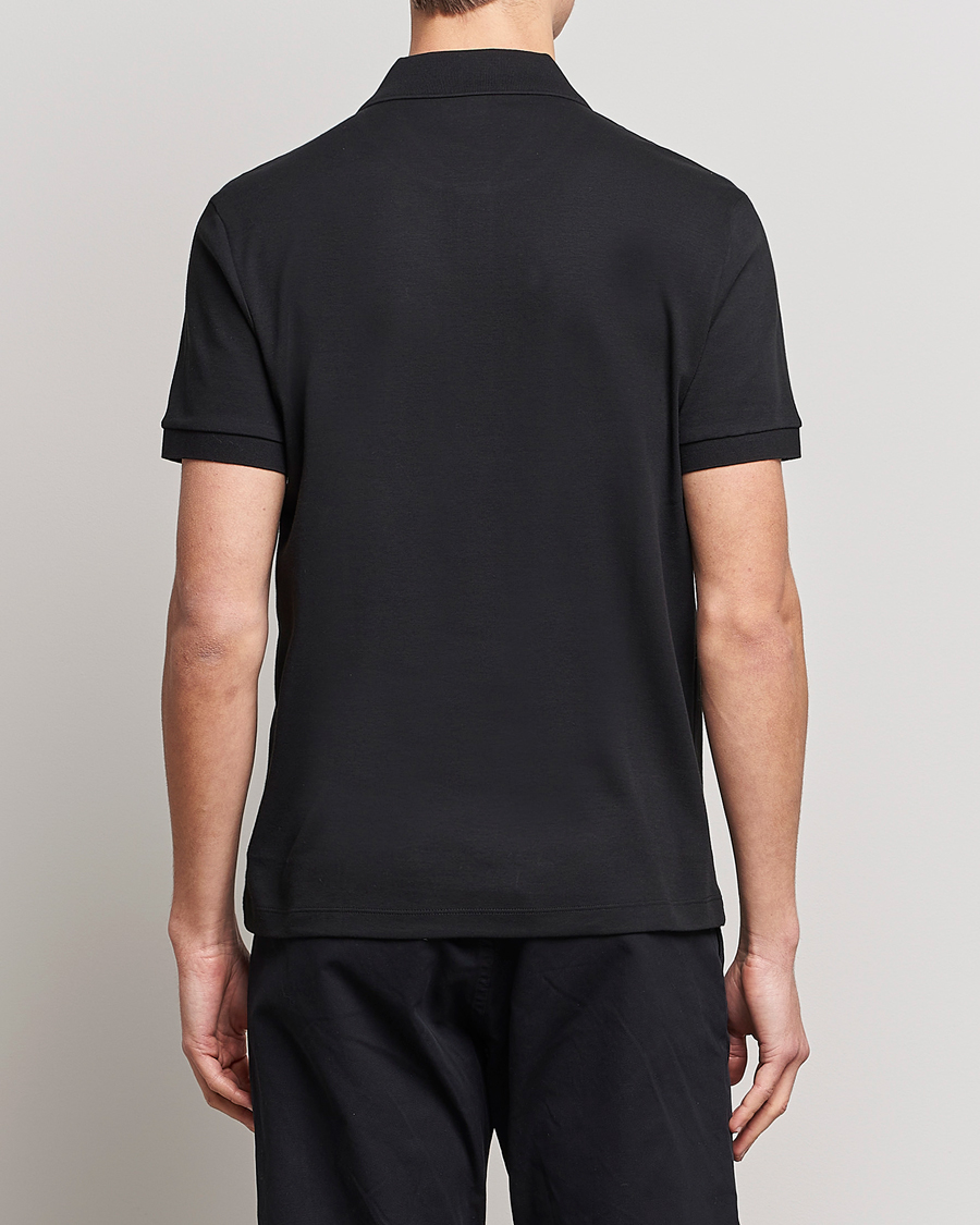 Hombres | Polos | Lacoste | Pima Interlock Piké Black
