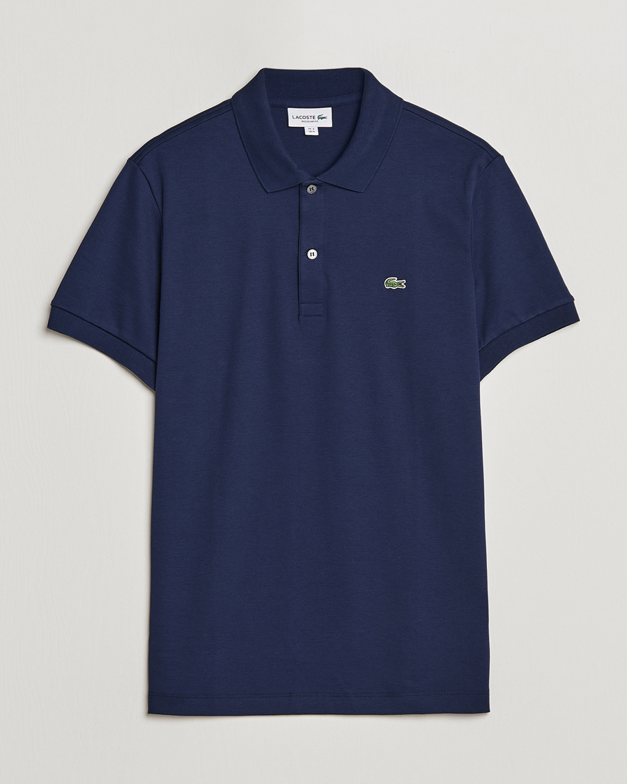 Hombres | Polos | Lacoste | Pima Interlock Piké Navy