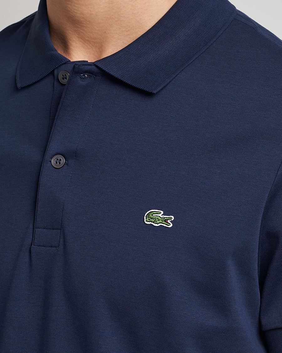 Hombres | Polos | Lacoste | Pima Interlock Piké Navy