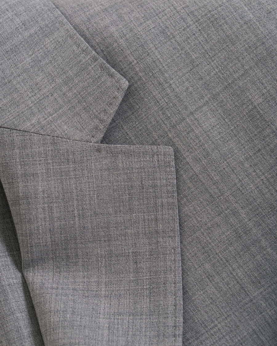 Hombres | Trajes | Z Zegna | Techmerino Washable Wool Suit Light Grey