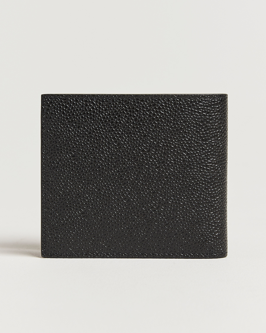 Hombres | Thom Browne Pebble Grain Wallet Black | Thom Browne | Pebble Grain Wallet Black
