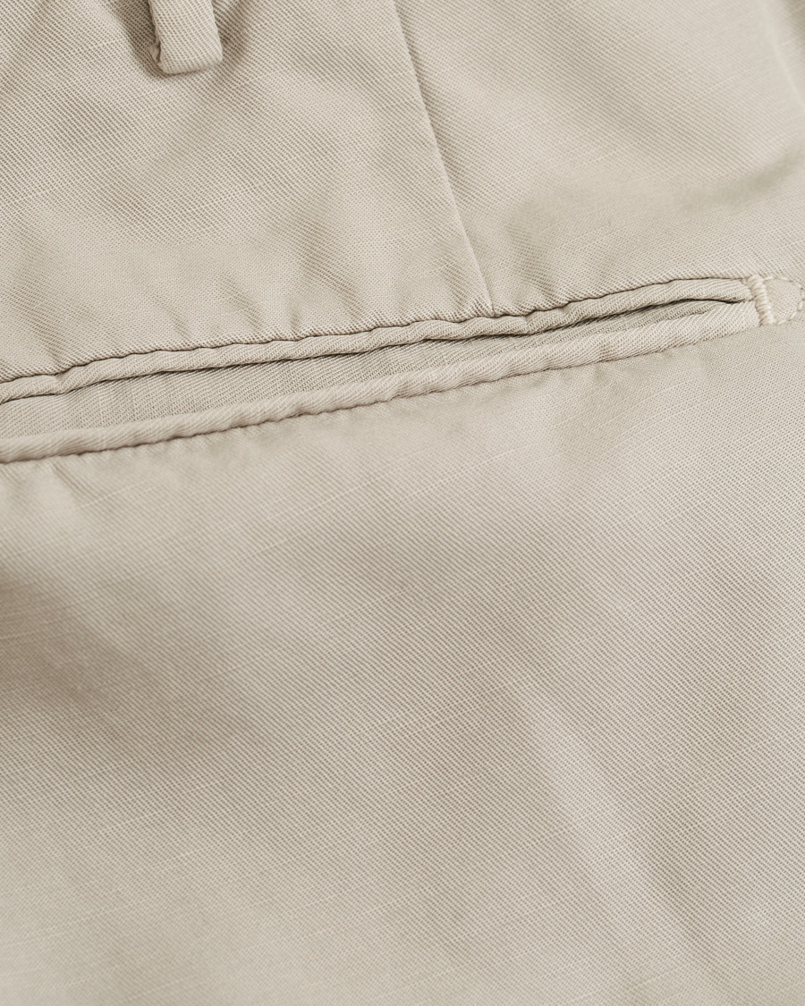 Hombres | Pantalones | Incotex | Slim Fit Chinolino Trousers Beige