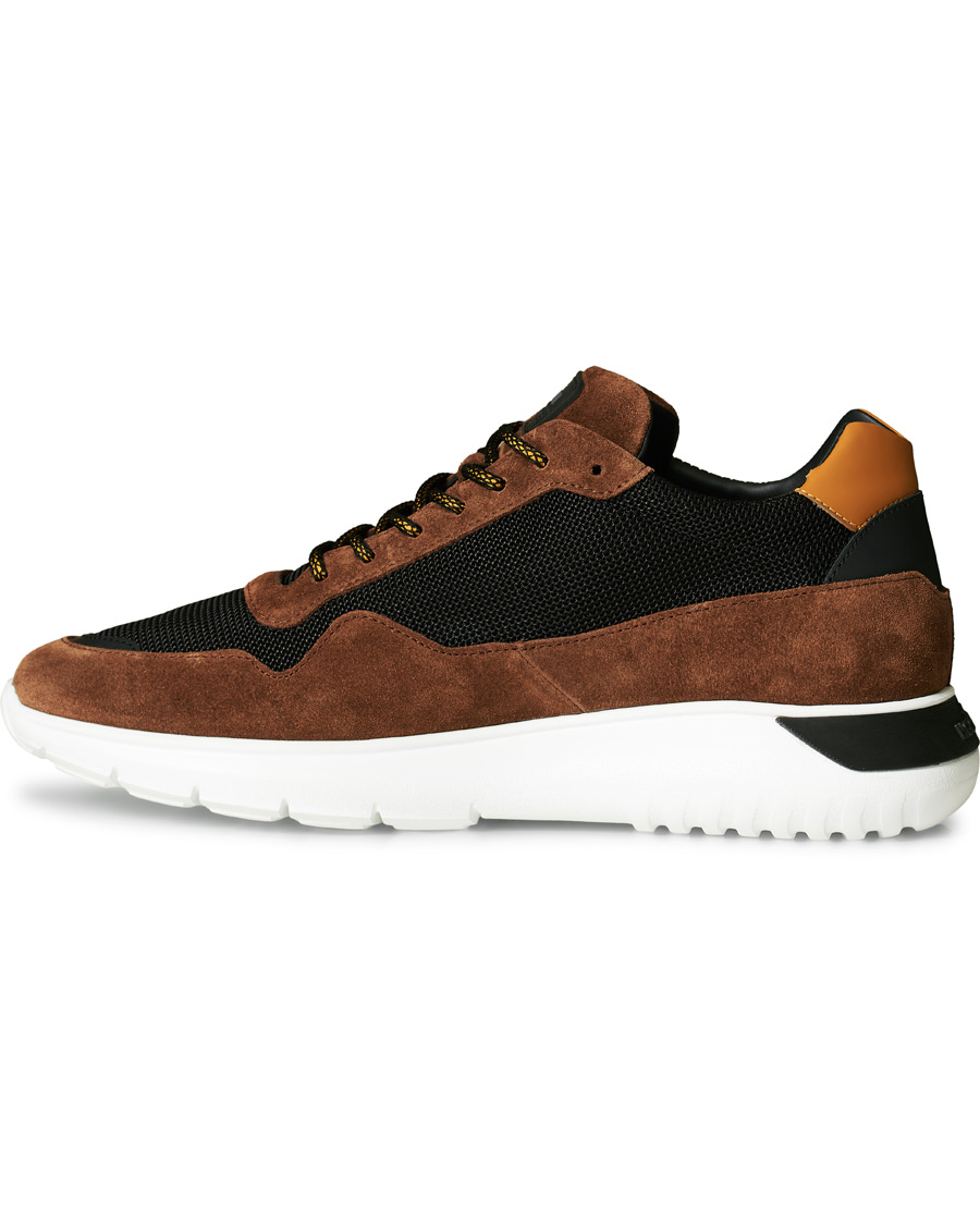 Hombres | Hogan Icube Running Sneaker Brown/Rust Suede | Hogan | Icube Running Sneaker Brown/Rust Suede