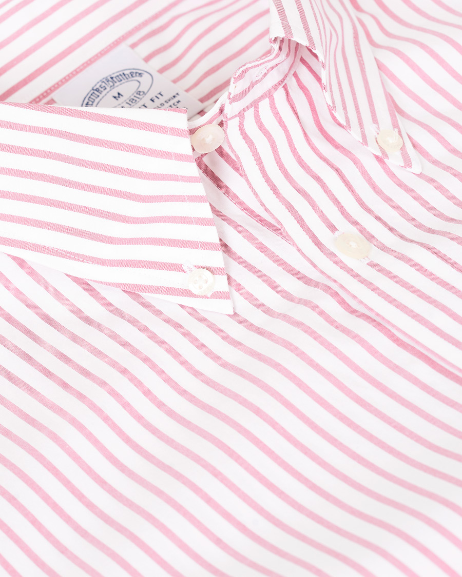 Hombres | Camisas | Brooks Brothers | Regent Fit Non Iron Sport Button Down Shirt Red