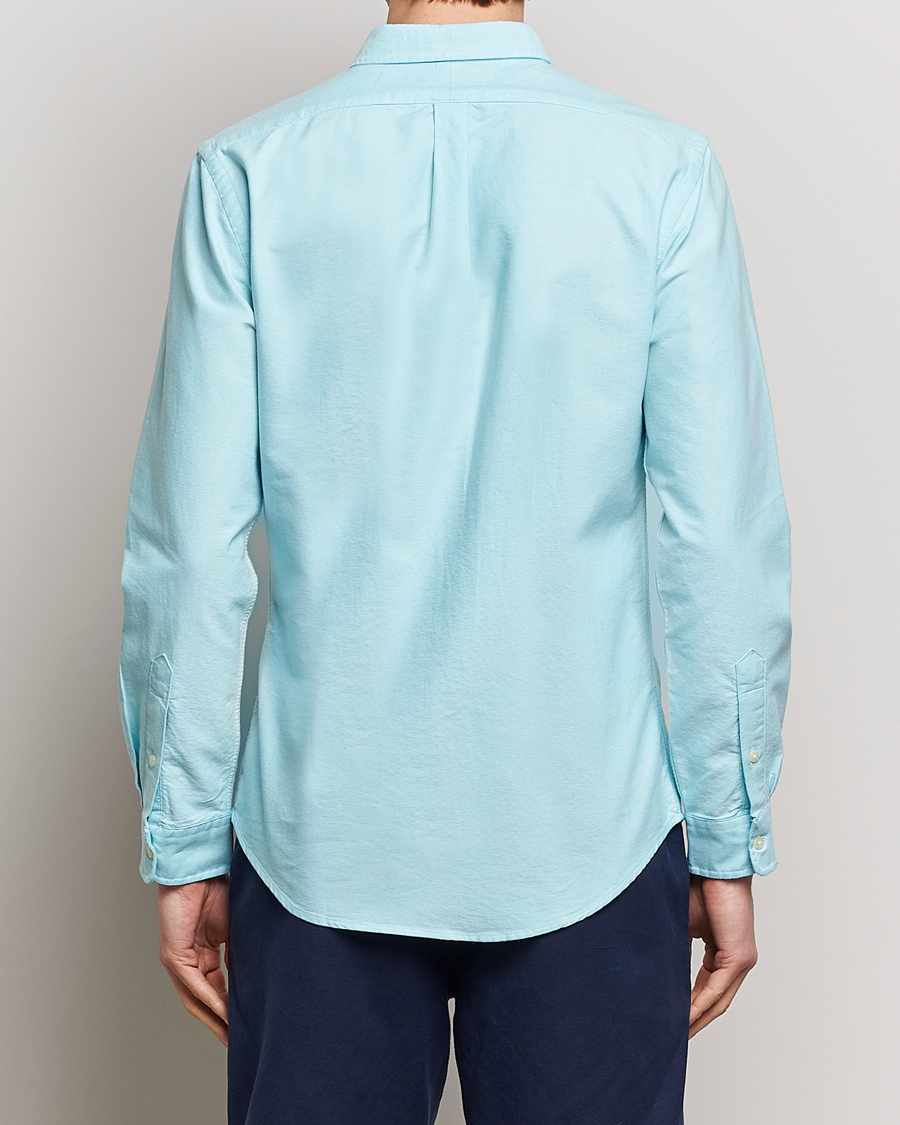 Hombres | Camisas | Polo Ralph Lauren | Slim Fit Oxford Button Down Shirt Aegean Blue