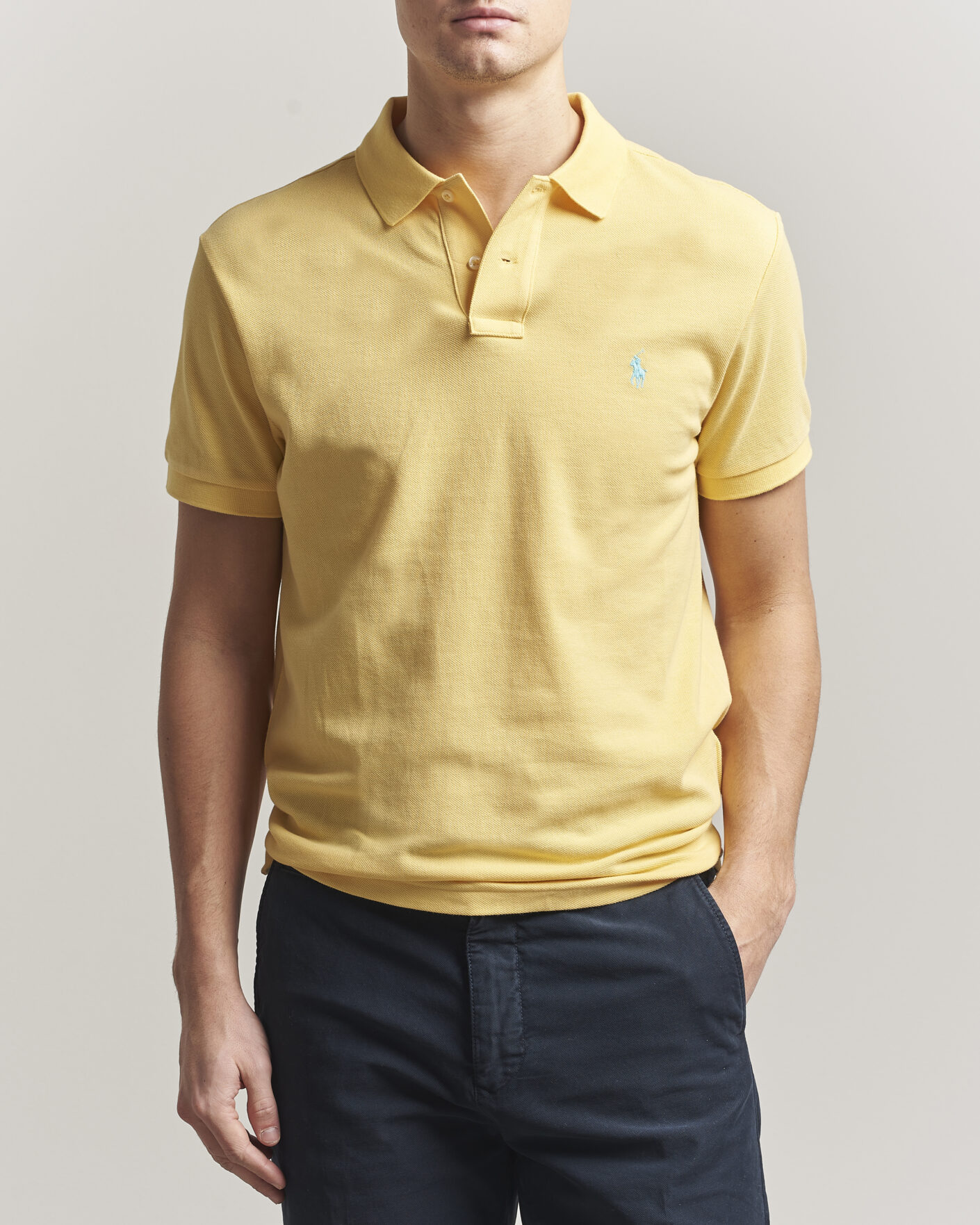 Hombres | Polos | Polo Ralph Lauren | Slim Fit Polo Empire Yellow