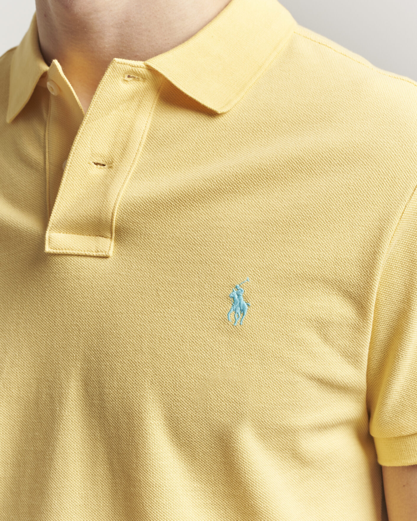 Hombres | Polos | Polo Ralph Lauren | Slim Fit Polo Empire Yellow