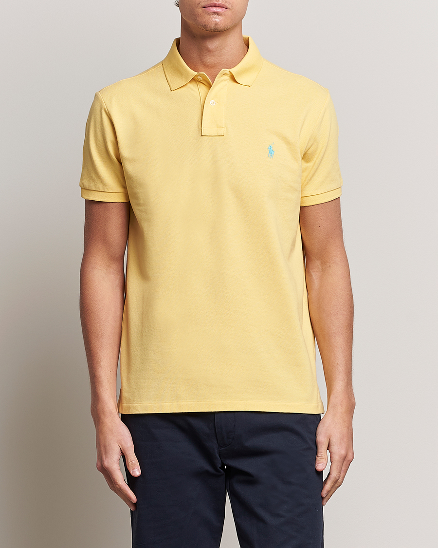 Hombres | Polos | Polo Ralph Lauren | Custom Slim Fit Polo Corn Yellow