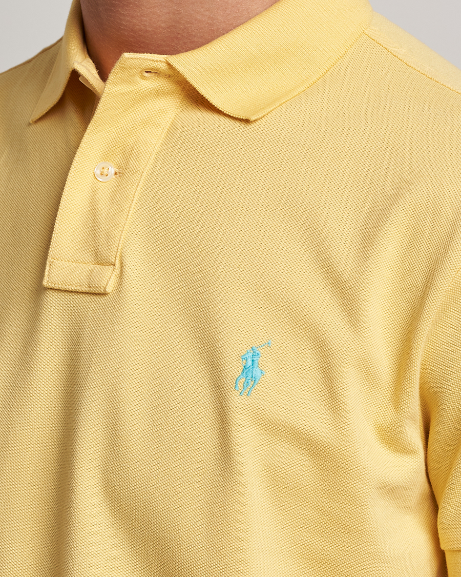 Hombres | Polos | Polo Ralph Lauren | Custom Slim Fit Polo Corn Yellow