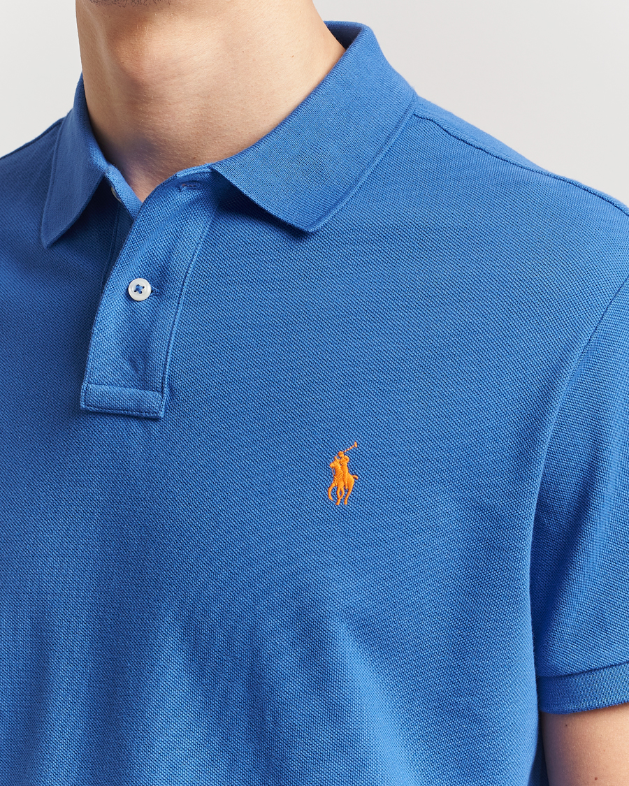 Hombres | Polos | Polo Ralph Lauren | Custom Slim Fit Polo New Iris Blue