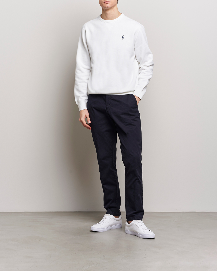 Hombres | Jerséis y prendas de punto | Polo Ralph Lauren | Crew Neck Sweatshirt White