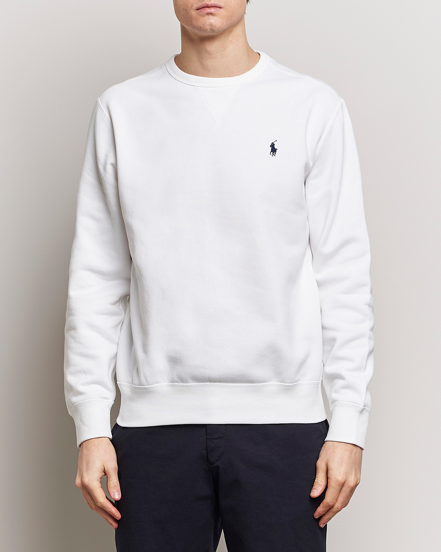Hombres | Jerséis y prendas de punto | Polo Ralph Lauren | Crew Neck Sweatshirt White