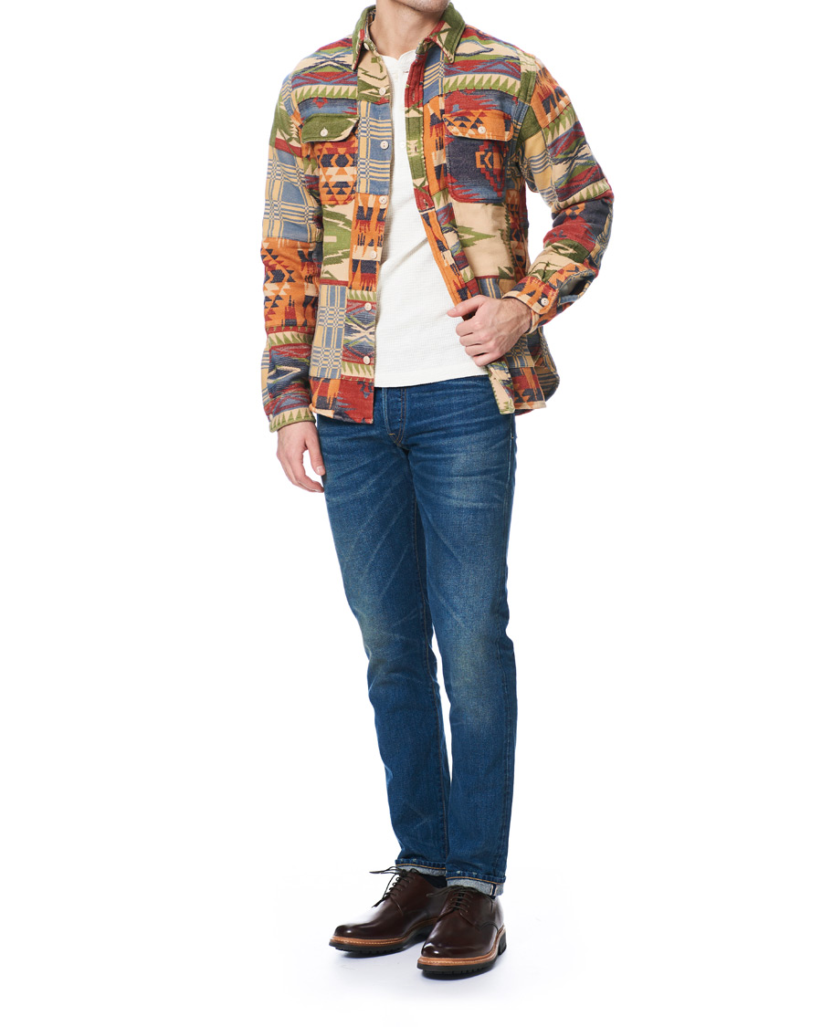 Hombres | Vaqueros | RRL | Slim Narrow Selvedge Jeans Grandfalls Wash