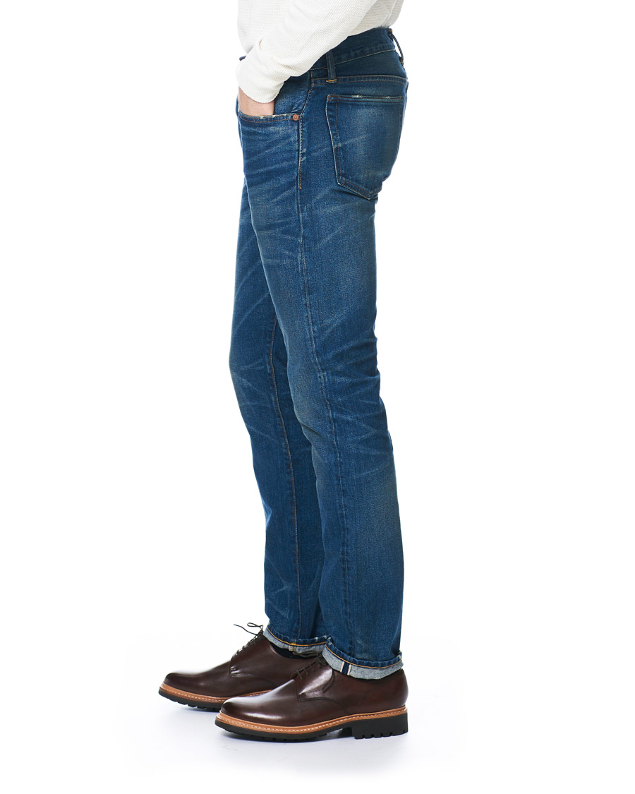 Hombres | Vaqueros | RRL | Slim Narrow Selvedge Jeans Grandfalls Wash