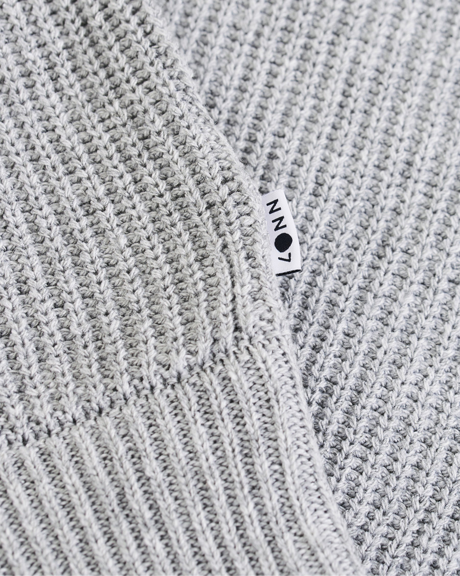 Hombres | Jerséis y prendas de punto | NN07 | Piet Full Zip Medium Grey