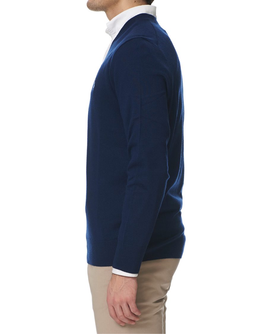 Hombres | Jerséis y prendas de punto | Polo Ralph Lauren Golf | Merino Wool Sweater French Navy