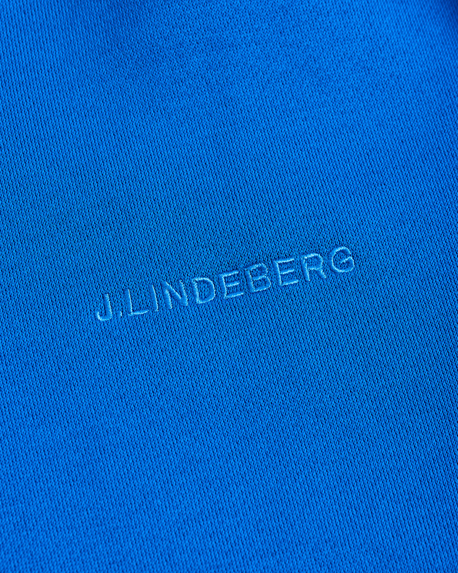 Hombres | Jerséis y prendas de punto | J.Lindeberg | Throw Crew Neck Sweatshirt Yale Blue