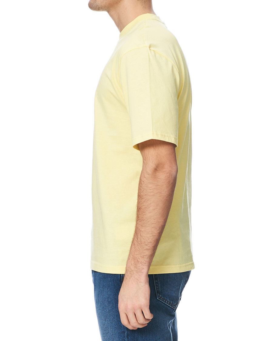 Hombres | Camisetas | J.Lindeberg | Dale Distinct Future Archive Crew Neck Tee Yellow
