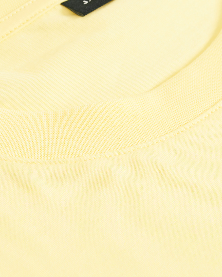 Hombres | Camisetas | J.Lindeberg | Dale Distinct Future Archive Crew Neck Tee Yellow
