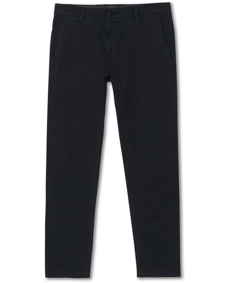 Hombres | Pantalones | Levi's | Garment Dyed Stretch Chino Mineral Black