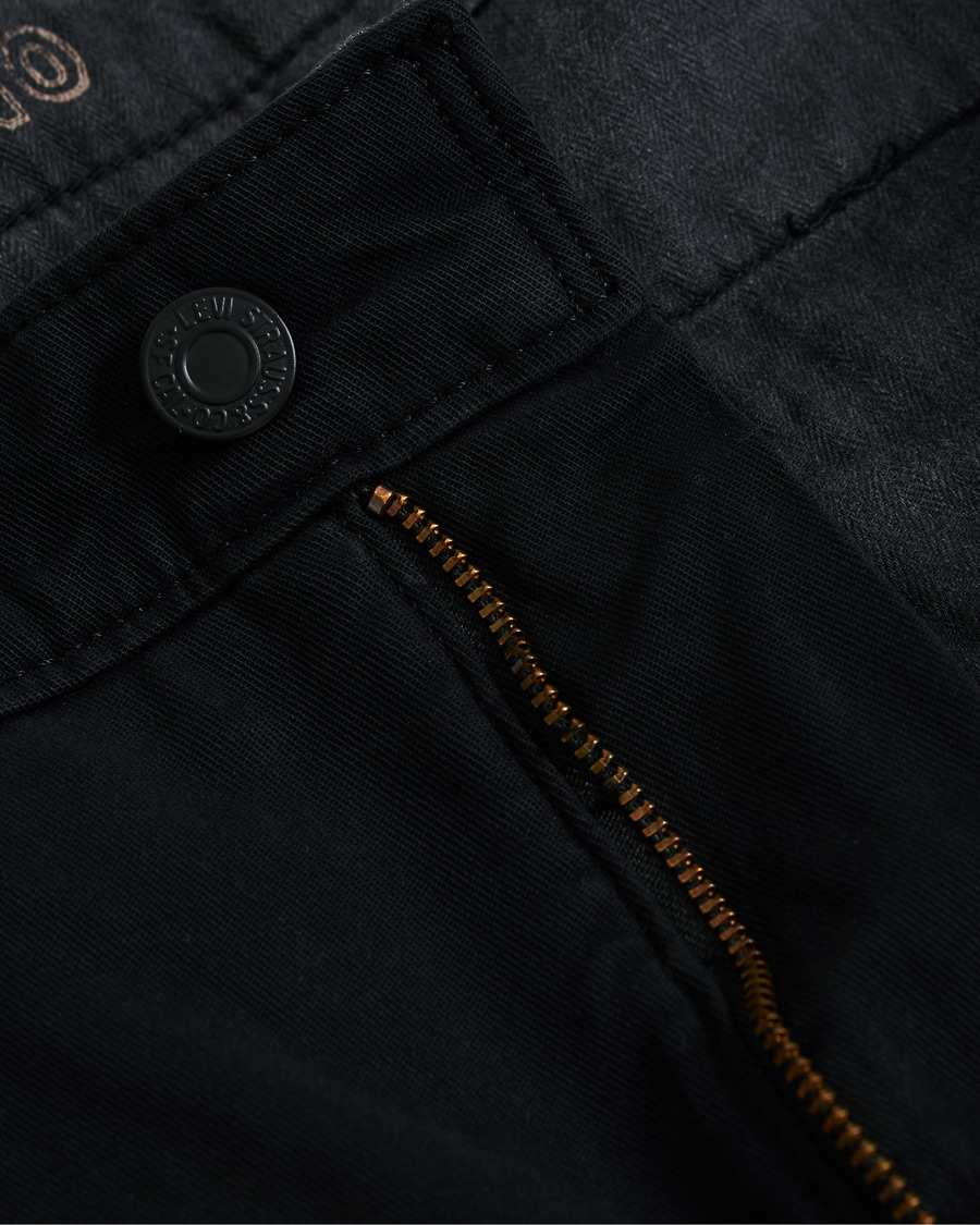 Hombres | Pantalones | Levi's | Garment Dyed Stretch Chino Mineral Black