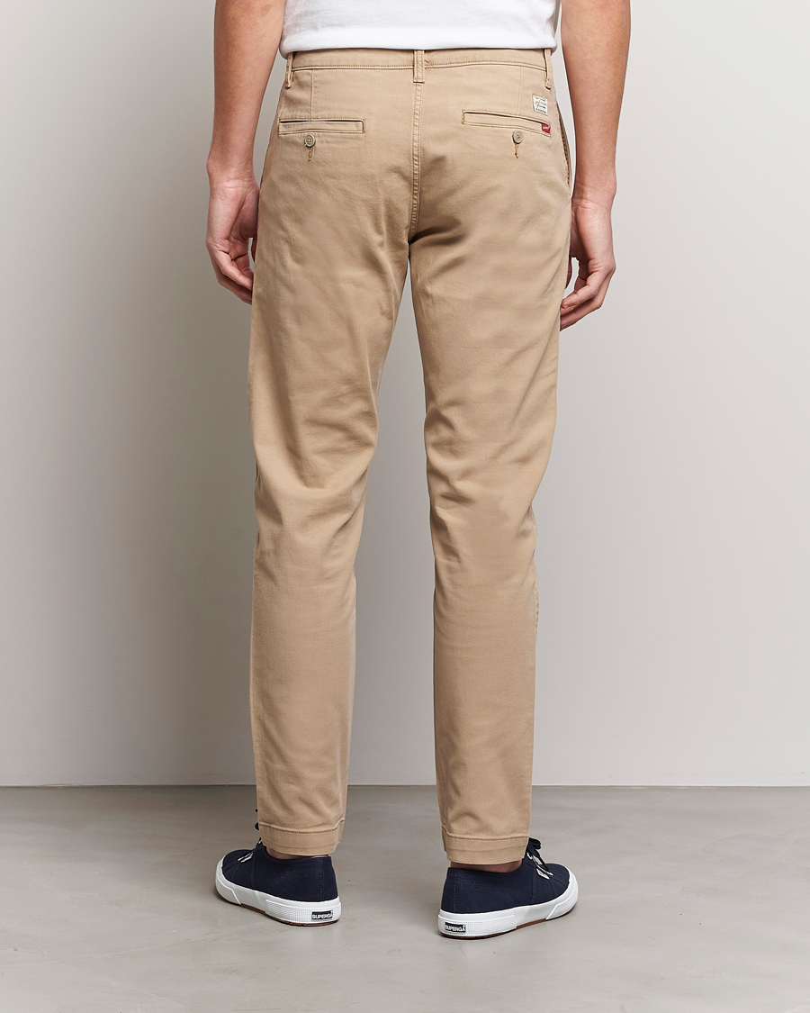Hombres | Pantalones | Levi's | Garment Dyed Stretch Chino Beige