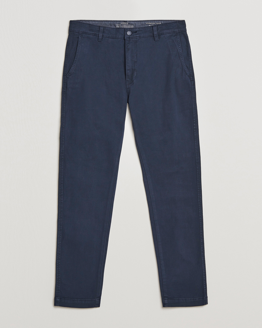 Hombres | Pantalones | Levi's | Garment Dyed Stretch Chino Baltic Navy