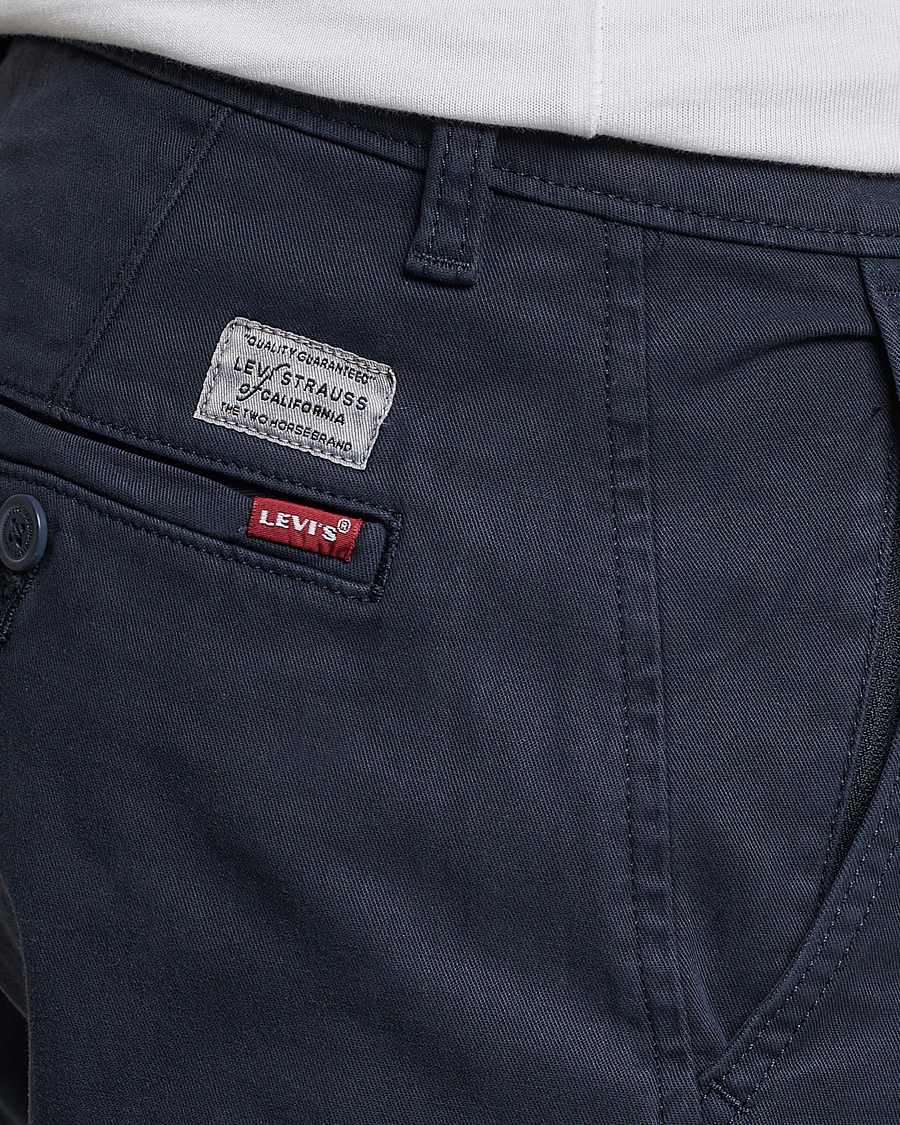 Hombres | Pantalones | Levi's | Garment Dyed Stretch Chino Baltic Navy