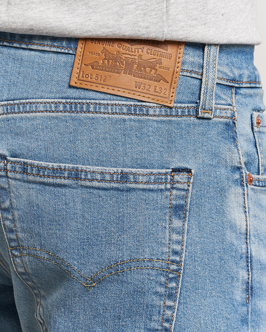 Hombres | Pantalones | Levi's | 512 Slim Taper Jeans Pelican Rust